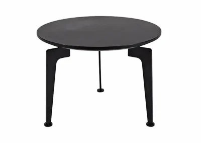 Laser Table Ø45 Black Oak Veneer