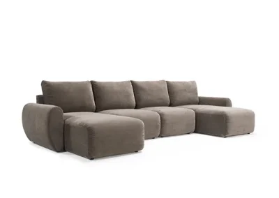Norum Sofa Bed U-shape with Curve Arms